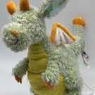 Ganz Citrus Dragon 9” Plush No Code Stuffed Animal Plush Green Orange HM436