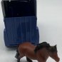 Breyer Farms Stablemates Tag-A-Long Trailer & Breyer Horse