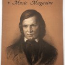 Vintage The Etude Music Magazine August 1934 Schumann Portrait