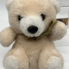 Cuddle Wit Teddy Bear Plush Stuffed Animal Toy Peach Cream Small 6" Vintage