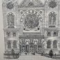 Janet M. Anderson Print ST. Marys Church 37/200 1978 Detroit, Michigan Signed