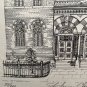Janet M. Anderson Print ST. Marys Church 37/200 1978 Detroit, Michigan Signed