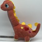 Hug Me Dino Dinosaur Stuffed Animal New Plush Hearts Walgreens SCARCE