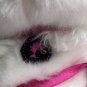 Princess Barbie White Persian Cat Kitten Plush 11" Stuffed Animal Toy Applause
