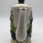 Vintage Napcoware Teapot Fruit Pattern  Blue Green Ceramic C-8537