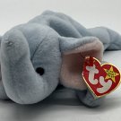Ty Beanie Babies Peanut The Elephant - Light Blue 1995 Vintage Style 4062