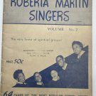 Songs of the ROBERTA MARTIN SINGERS : VOLUME No. 2 (Paperback) 1952 SCARCE!