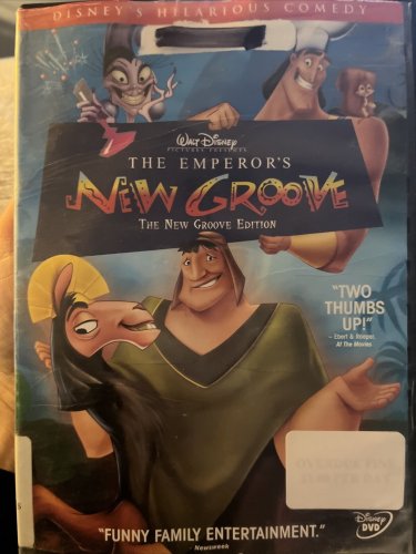 Walt Disney The Emperor's New Groove DVD 2000