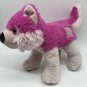 Great Wolf Lodge Pink Wolf Plush Fiesta 12&acirc;�� Standing Stuffed Animal Husky Dog