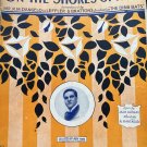On The Shores of Italy By J. Glogau 1914 sheet music R. M. Dangelio SCARCE