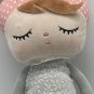Metoo Cloth Rag Doll Doll Bunny Rabbit Sleeping Girl Toy Plush Kids Dress 17"