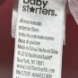 Baby Starters Pink Bear Satin Trim Lovey Lovie Security Blanket Plush Rattle