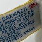 Dakin Scottie Terrier White Plush Puppy Dog Vintage Blue plastic tag 1983