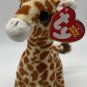 Topper retired 2010 TY Beanie Babie 9in brown spots Giraffe MWMT new 42019