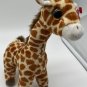 Topper retired 2010 TY Beanie Babie 9in brown spots Giraffe MWMT new 42019