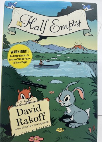 Half Empty by David Rakoff Hardcover Dustcover 2010