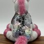 Ganz Sparkle Unicorn Plush Toy White  9" horse Flippable Sequins