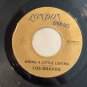Los Bravos Bring a Little Loving; Black is Black 45 rpm 7" Vinyl. 1966