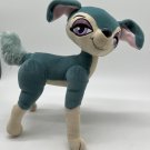 Bratz Petz Dog 10" Blue Plush Big Eyes Soft Toy Stuffed Bendable Legs Poseable