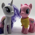 My Little Pony Pinkie Pie 6” And Unicorn Rarity 6 Inch Posable Head 2016