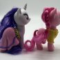 My Little Pony Pinkie Pie 6â And Unicorn Rarity 6 Inch Posable Head 2016