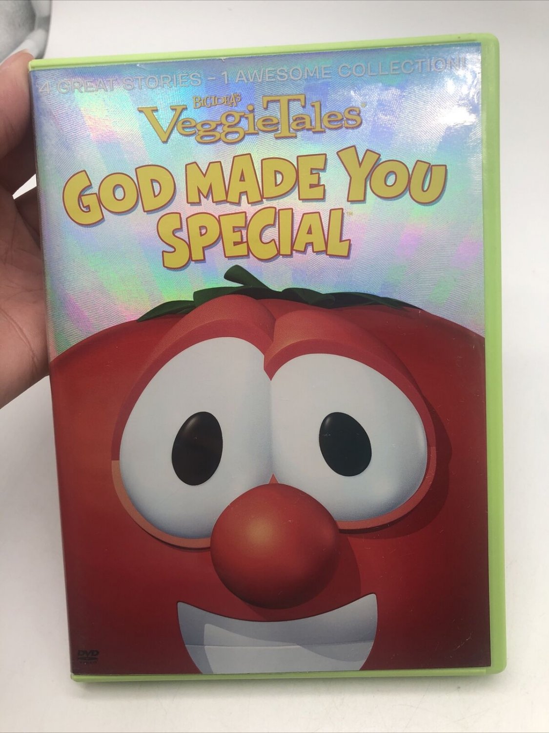 VEGGIE TALES DVD Movie God Made You Special 4 Stories 2007 Big Idea Inc