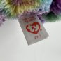 TY Beanie Boos Tysilk  6" ZURI the Colorful Monkey Plush Stuffed Animal Toy