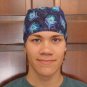 Unisex Peacock Feather Scrub Hat