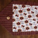 Thanksgiving Turkey Table Runner