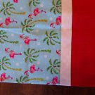 Christmas Flamingo Pillowcase