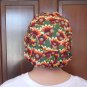 Unisex Thanksgiving Turkey Pixie Scrub Hat