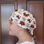 Unisex Thanksgiving Turkey Scrub Hat
