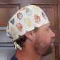 Unisex Fall Leaf Scrub Hat