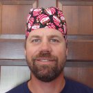Unisex Snowman Scrub Hat