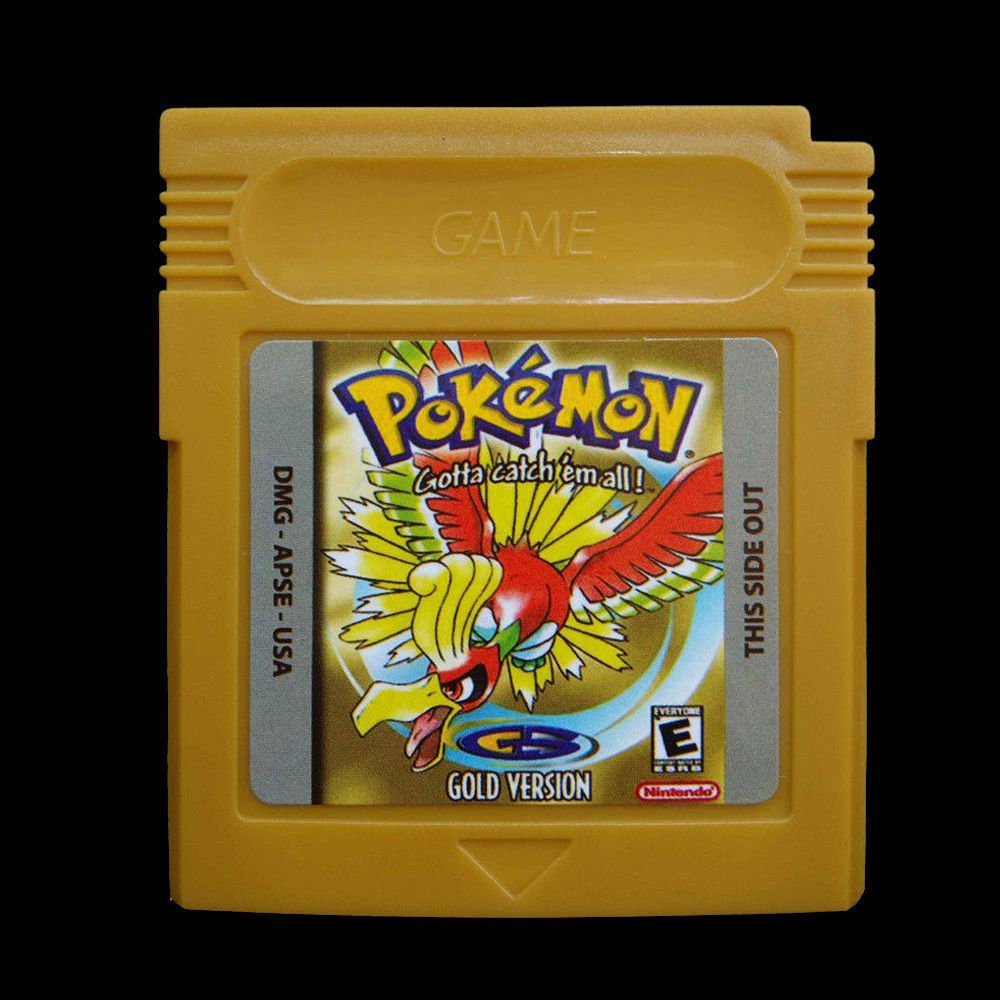 Pokemon Gold Version - Gameboy Color - High Quality Reproduction