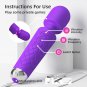 Powerful Magic Wand Vibrators for Women Clitoris Stimulator AV Stick G Spot Massager Female