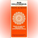 Air California system timetable 1/5/76 ($)