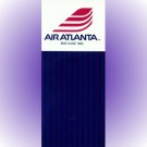Air Atlanta system timetable 5/85 ($)
