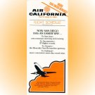 Air California system timetable 4/12/76 ($)