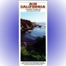 Air California system timetable 9/5/78 ($)
