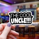 The Cool Uncle Black and White Sweet Deal of a Vinyl Sticker! Waterproof Decal!