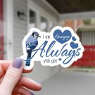 Blue jay hearts I am always with you Grampop | Personalize the name (optional)
