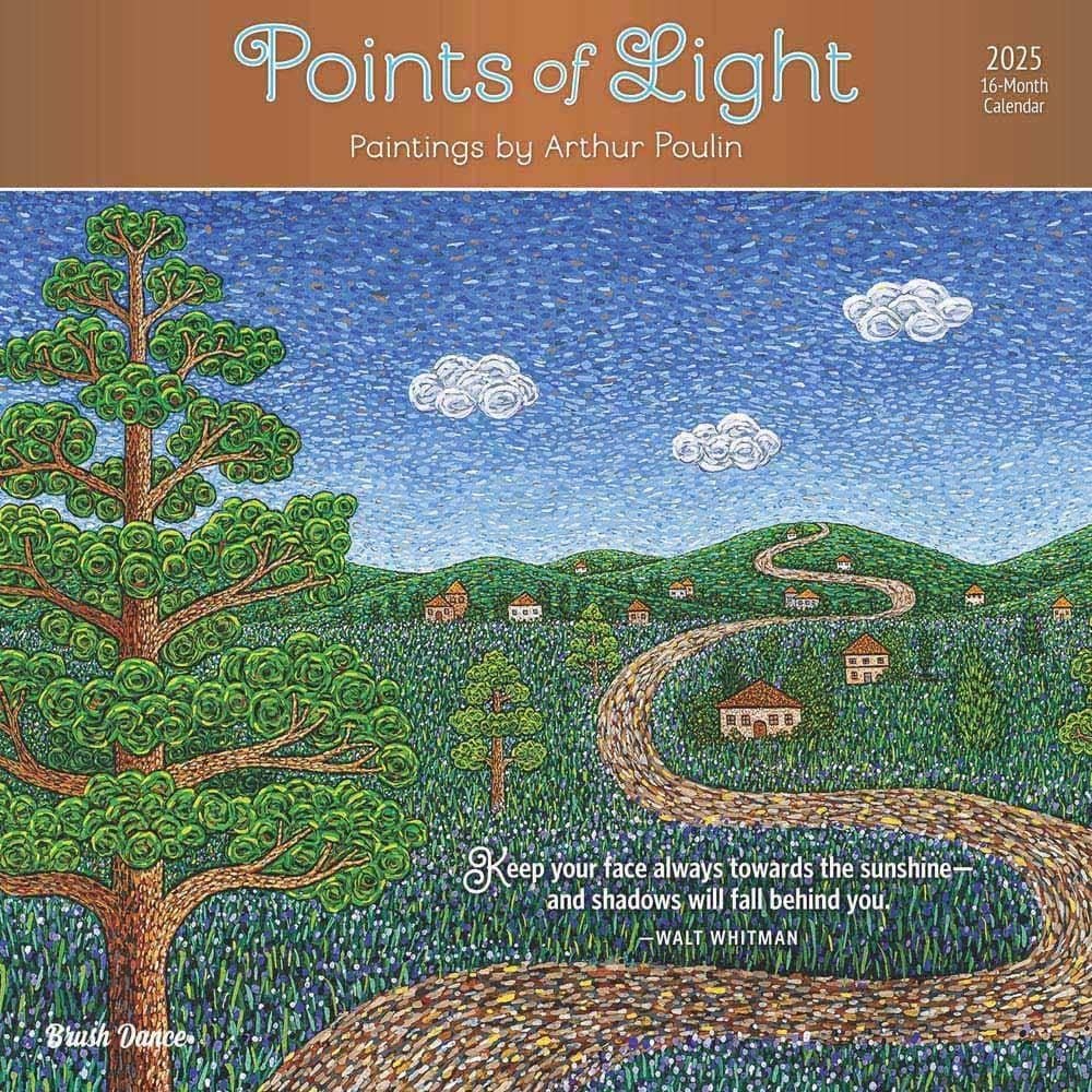 Point of Light 2025 Wall Calendar