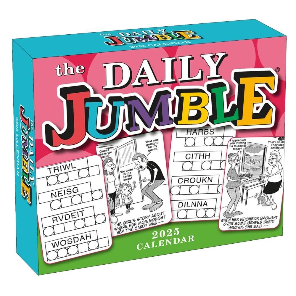 The Daily Jumble 2025 Desk Calendar