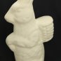 Chocolate Bunny, 9", Ceramic Bisque, Paint it Yourself, EASY