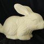Bunny Sitting, Ceramic Bisque. Easter, Spring