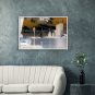 Large Infrared Framed Print Erasmus Bridge, Rotterdam | 60x90cm (24"x36") | Wall Art | Wall Decor