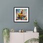 Golden Dancer #4 Printable Abstract Art Digital Download