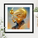 Golden Delight #30 Printable Abstract Art Digital Download