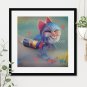 Cheeky Tom Cat Printable Abstract Art Digital Download